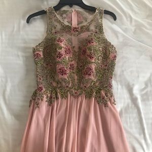 Size 4 blush prom dress